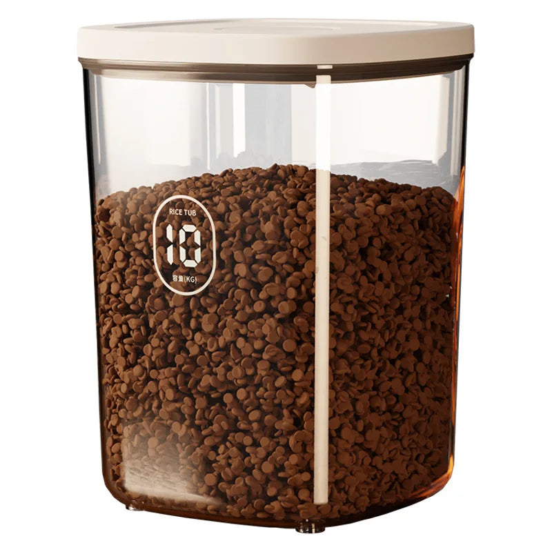 Cat Food Storage Bucket, Sealed Container, Moisture-Proof Vacuum, Pet Dog Food, Cat Food Storage Bucket, Box, Storage Container
