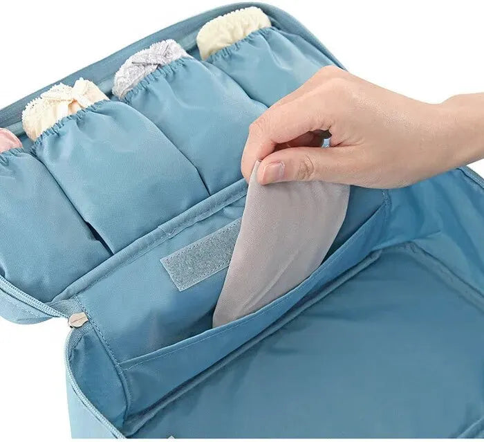 Portable Travel Storage Bag Multi-function Bra Underwear Organizer Bags Toiletry Cosmetic Case for Outdoor Travel