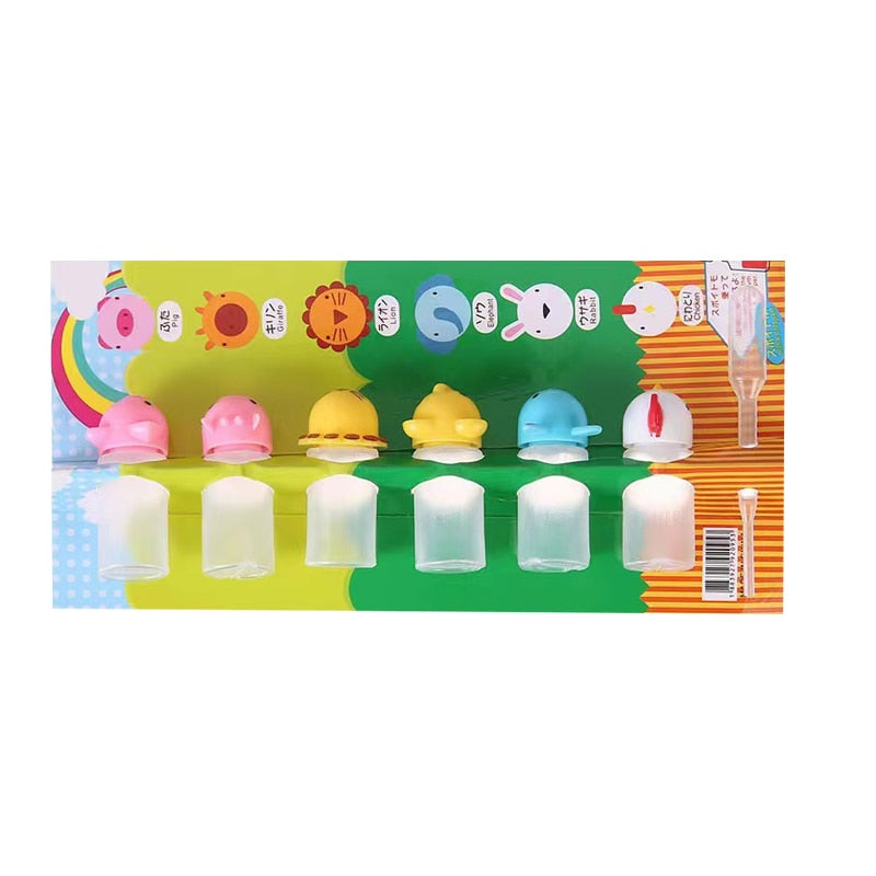 Cartoon Sauce Bottle Mini Bento Box Animal Friend Soy Sauce Box Tomato Sauce Honey Salad Sauce Container Bento Box Accessories