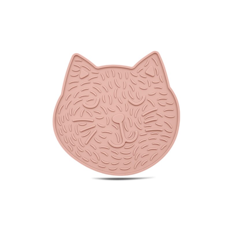 WOLIFE Silicone licking pad Pet Dog Lick Pad Bath Peanut Butter Slow Eating Licking Feeder Cats Lickmat Feeding Dog Lick Mat