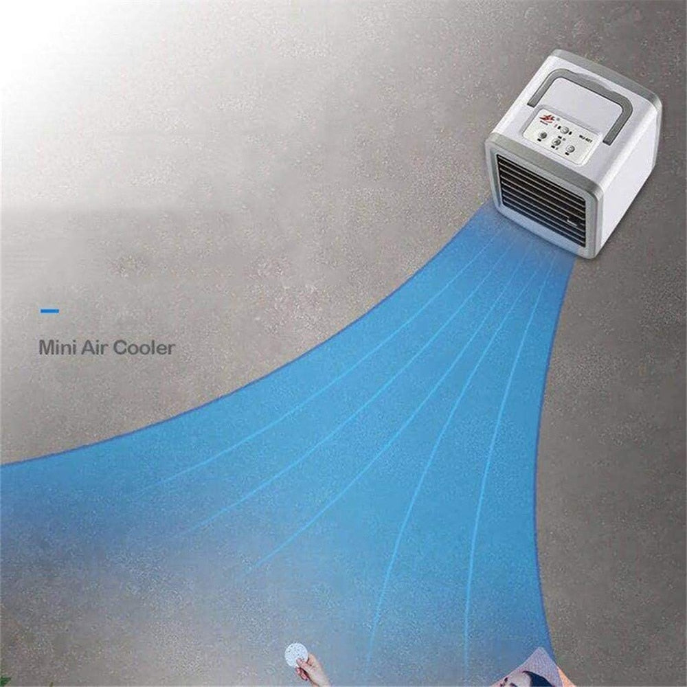 Air Cooler Portable Mini Air Conditioning USB Air Cooler Fan Humidifier Water Cooled Air Cooling Fan For Office Bedroom 2023 NEW