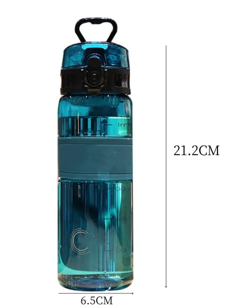 500ML Sport Water Cup Plastic Portable Water Container Couples Student Mug Large Capacity Outdoor Travel Sport Water Bottle