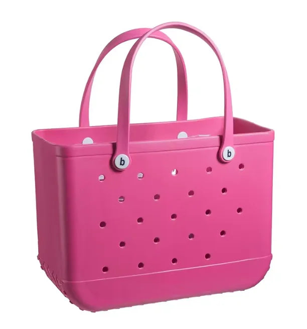 Beach Bag Women Shoulder Handbag BOGE EVA Fashion Waterproof Summer bogg bag Basket Mini Kid Shopping Shoulder Bag Toy Storage