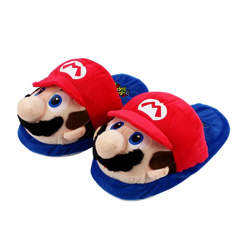 Mushroom Home Slippers Piranha Plant Plush Slippers Multifunctional Piranha Plush Carnival Fancy Funny Flower Cosplay Shoes