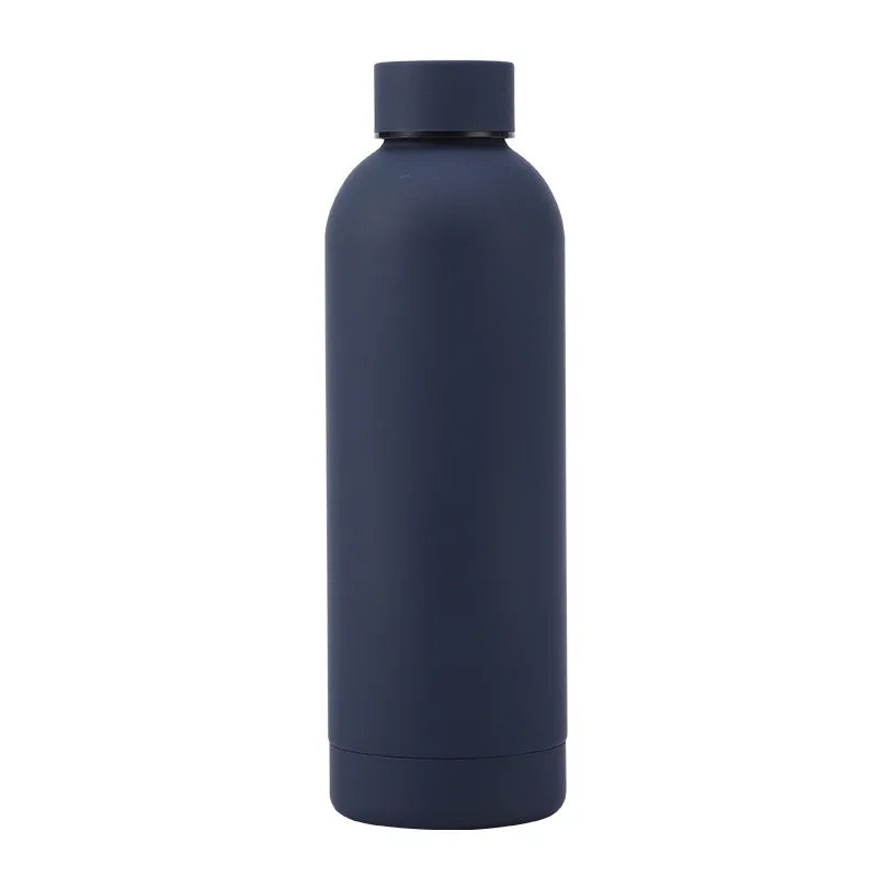 Double wall custom stainless steel cup insulated drink bottle tumbler 500ml thermos water bottle