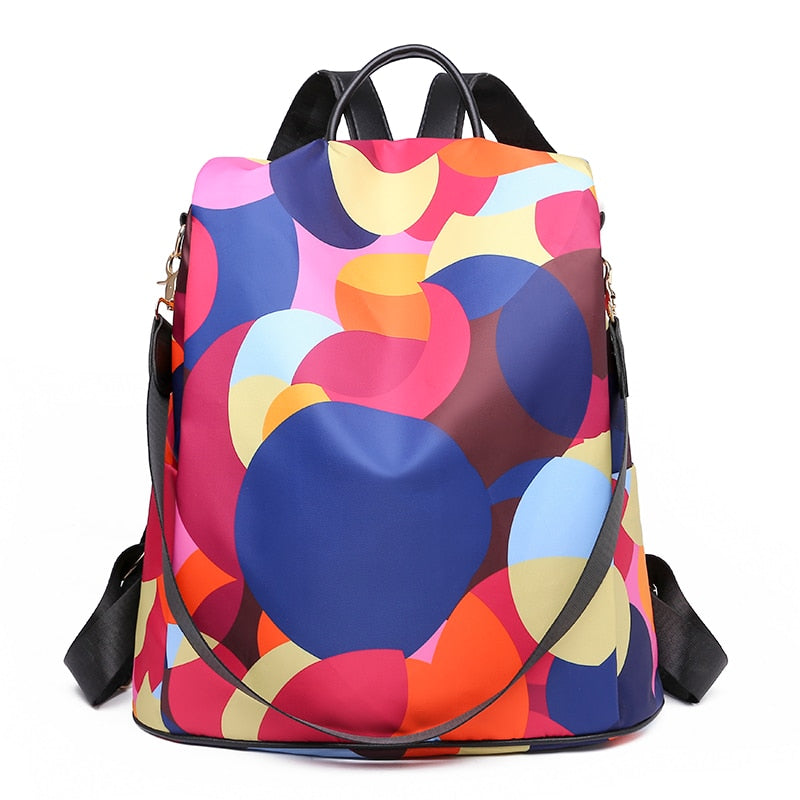 Fashion Backpack Women Oxford Cloth Shoulder Bags School Bags for Teenage Girls Light Ladies Travel Backpack Mochila Feminina