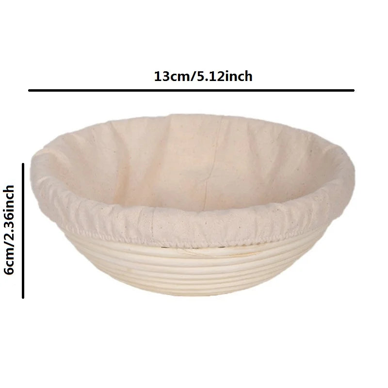 Oval Dough Banneton Brotform Dougn Rattan Bread Proofing Baskets Rattan Wicker Fermentation Sourdough Basket 18 Sizes