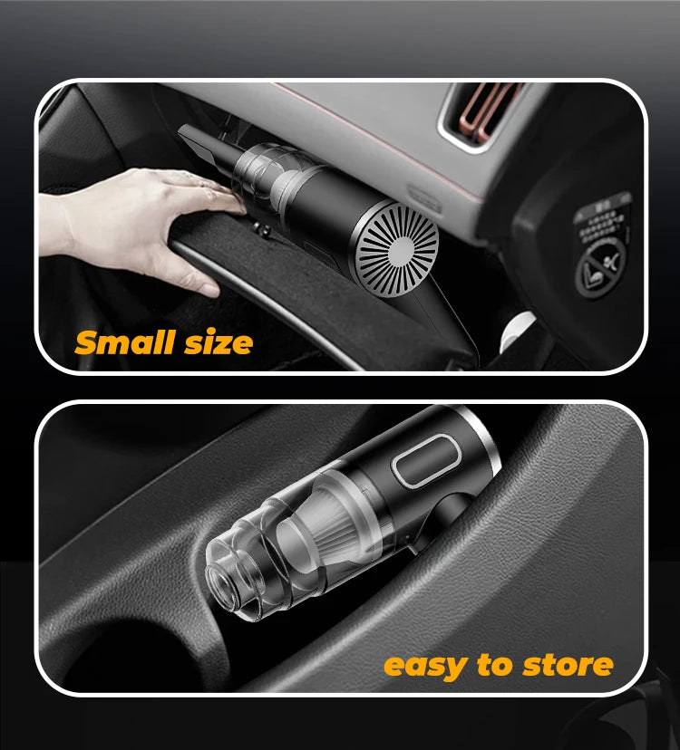 BELIBUY Car Vacuum Cleaner Portable Powerful Wireless Vacuum Cleaner Home Carpet Cleaner Home Appliance Mini Cleaning Machine