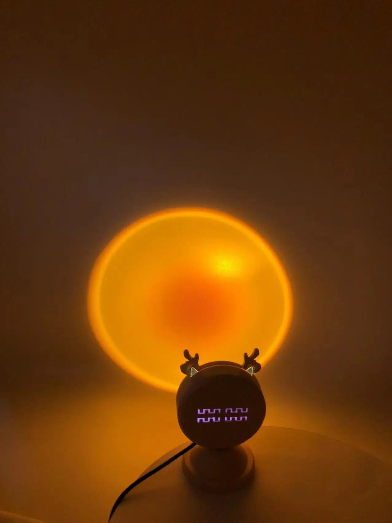 LTOON Mini sunset light net red sunset light floor-to-ceiling photo projection dusk warm light dawn dawn light USB night light