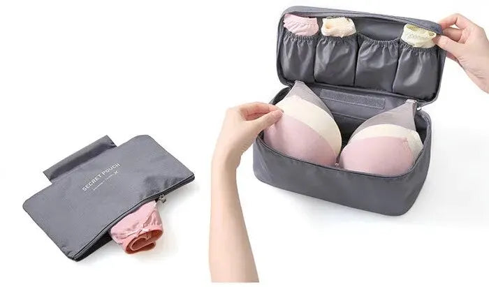 Portable Travel Storage Bag Multi-function Bra Underwear Organizer Bags Toiletry Cosmetic Case for Outdoor Travel