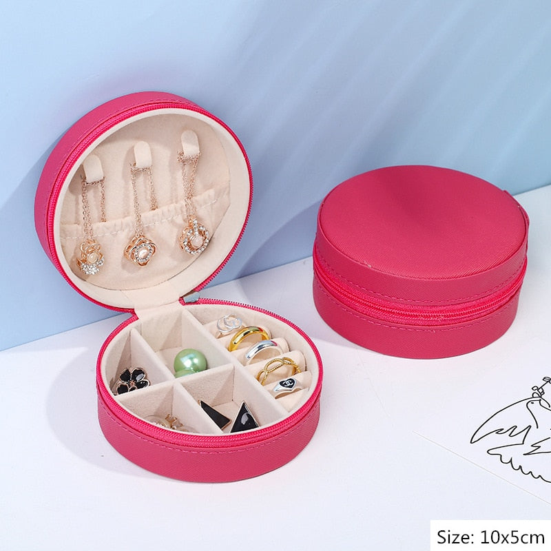 Caja organizadora de joyería para mujer, estuche de almacenamiento de maquillaje, joyería a granel, regalos para invitados de boda, suministros de accesorios para mamá, venta al por mayor