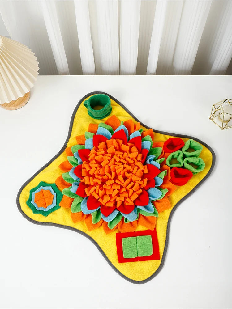 Good quality Pet Snuffle Mat for Dogs,Interactive Feed Puzzle for Boredom Comfort and softness