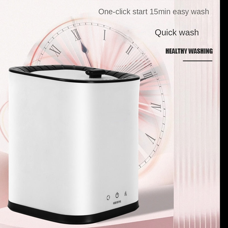 Full automatic mini washing machine underwear washing machine underwear washing machine dormitory sock washing machine USB