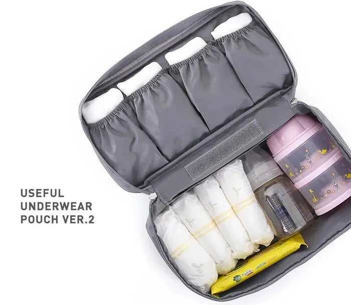 Portable Travel Storage Bag Multi-function Bra Underwear Organizer Bags Toiletry Cosmetic Case for Outdoor Travel