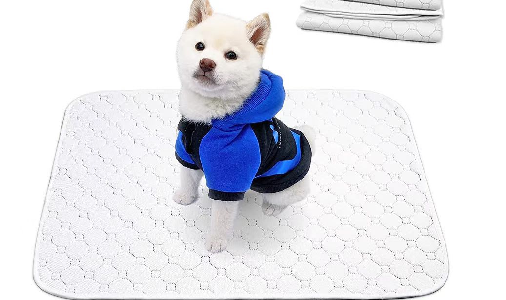 Dog Training Pad Washable Pet Pee Mat Super Absorbent Non-Slip Puppy Crate Mat Reusable Incontinence Pads for Dogs Cats Rabbit
