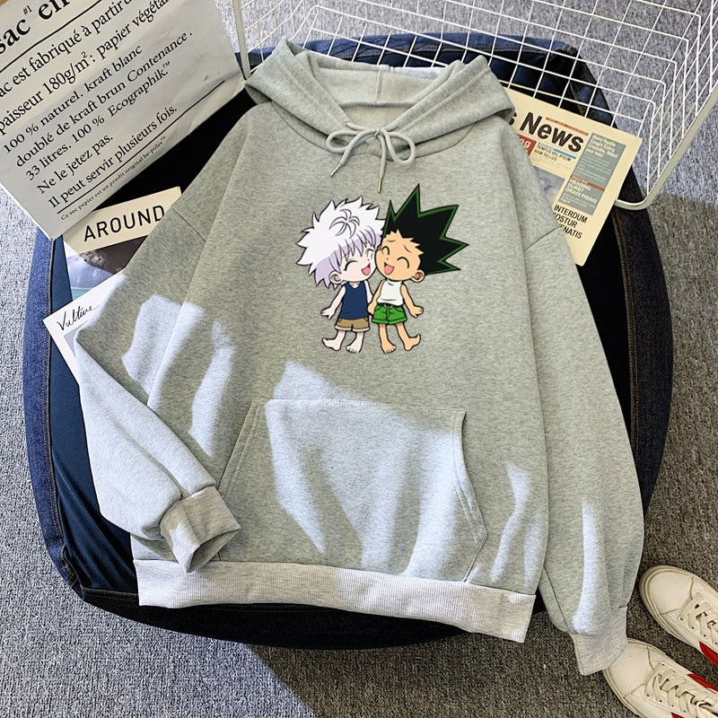 Japanese Hot Hunter x Hunter cartoon anime hoodie 2020 winter women Harajuku fashion pullovers long sleeve top sweatshirt women