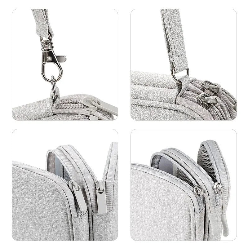 Data Cable Storage Bag Waterproof Travel Organizer Bag Portable Carry Case Storage Bag For APPLE Samsung Cable Cord USB Charger