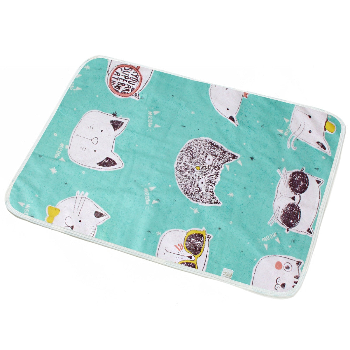 Washable Dog Puppy Training Pee Pads Reusable Large Super Absorbency Diaper Rabbit Wee Whelping Mat for Indoor Outdoor Travel