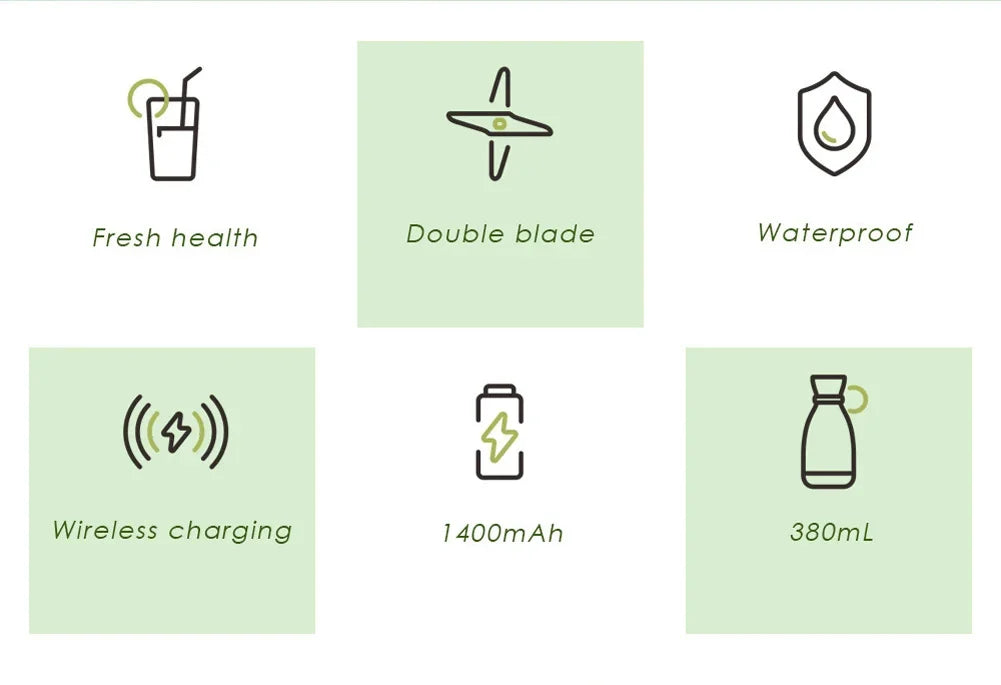 Portable Electric Juicer Usb Mini Fruit Blender Machine Juicers Fruit Cup Extractors Food Milkshake Multifunction Juice Maker