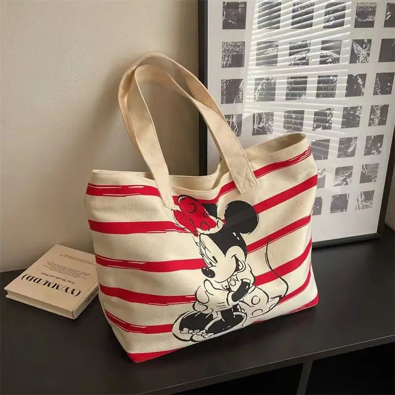 Canvas Bag For Women Snoopy High Capacity Bag Fashion Anime Cartoon Handbag Versatile One Shoulder Tote Bag Present For Girls