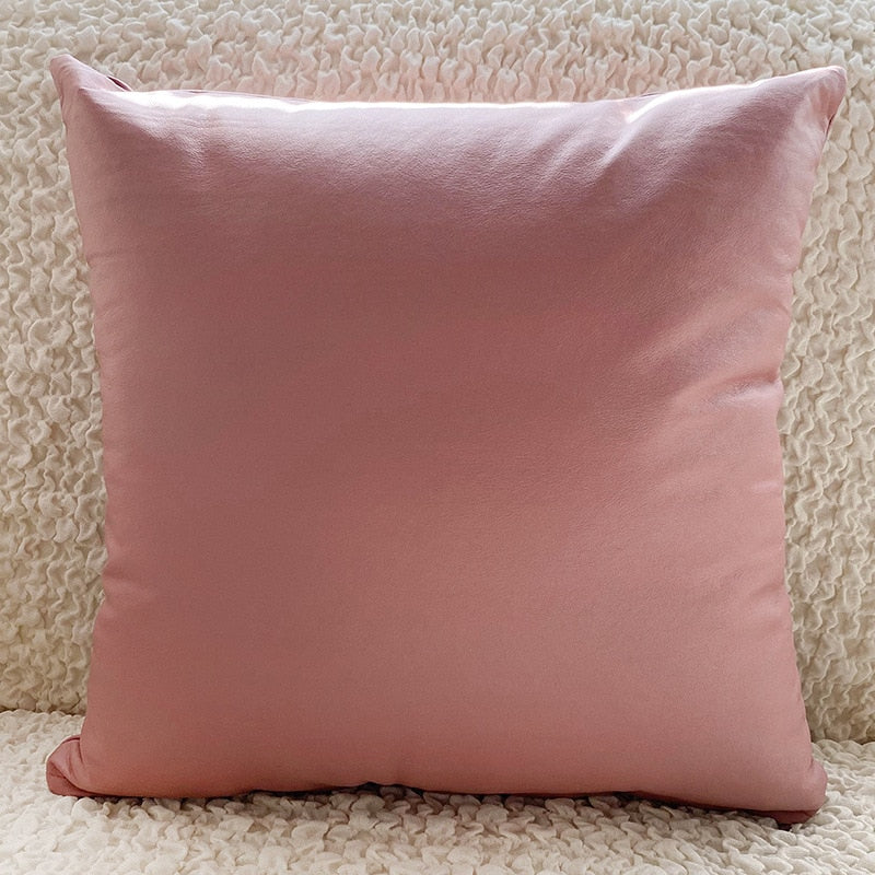 Imitation Leather Cushion Cover for Pillow PU Waterproof Decorative Cushions for Bed Cushion Covers 45*45 Home Decoration Modern