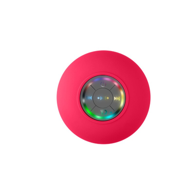 Mini Bluetooth Speaker Waterproof Bathroom Audio Wireless Shower Speakers RGB Light for Phone Soundbar Hand Free Car Loudspeaker