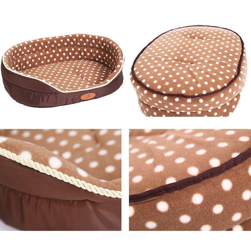 Double Sided Dog Bed Big Size Extra Large Dogs House Sofa Kennel Soft Fleece Pet Dog Cat Warm Bed S-L pet accessories