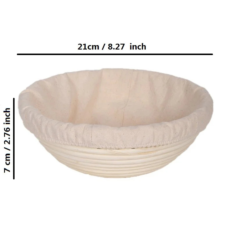 Oval Dough Banneton Brotform Dougn Rattan Bread Proofing Baskets Rattan Wicker Fermentation Sourdough Basket 18 Sizes