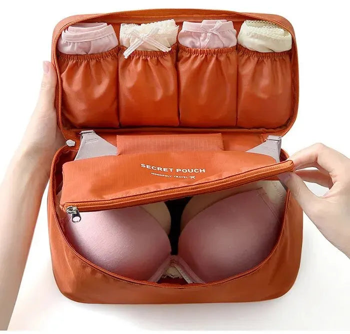 Portable Travel Storage Bag Multi-function Bra Underwear Organizer Bags Toiletry Cosmetic Case for Outdoor Travel