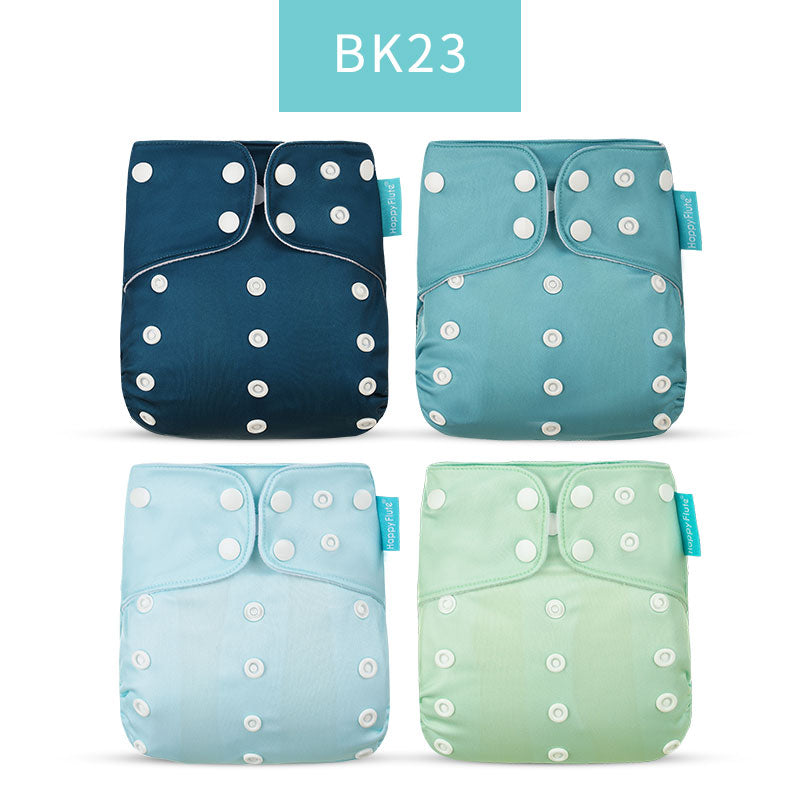 Baby Nappy 4Pcs/Set Diaper Cover Waterproof&Reusable Cloth Diaper