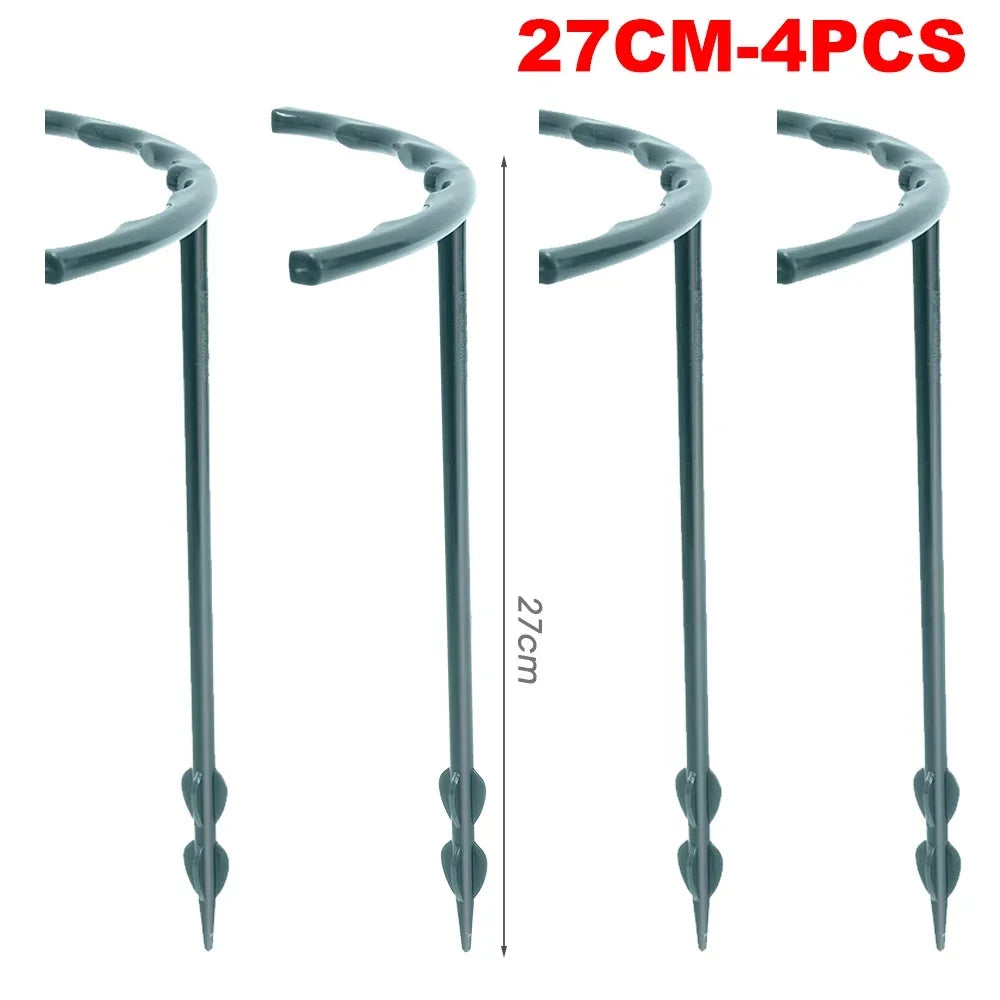 Plastic Plant Support Pile Stand Plant Support Pile for Flowers Greenhouses Arrangement Fixing Rod Holder Garden Tools