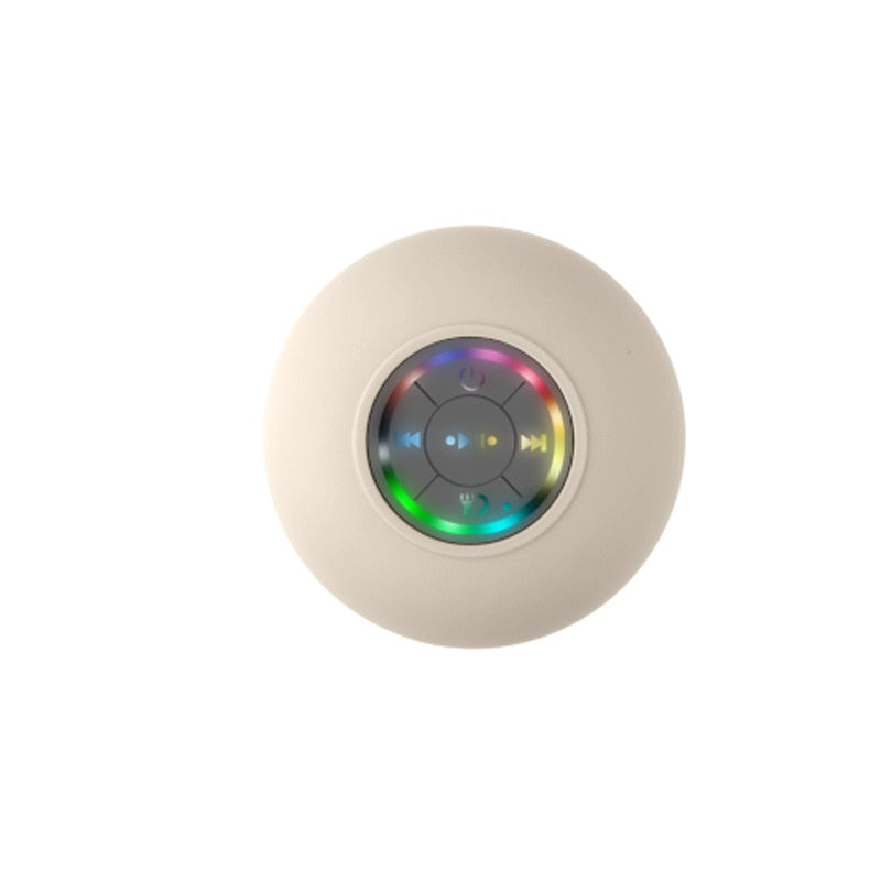 Mini Bluetooth Speaker Waterproof Bathroom Audio Wireless Shower Speakers RGB Light for Phone Soundbar Hand Free Car Loudspeaker