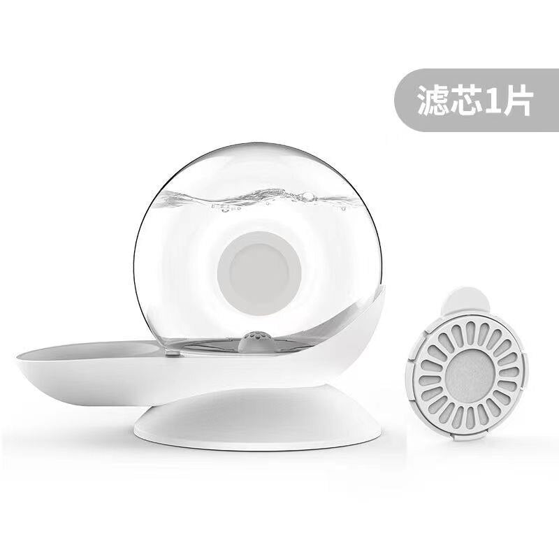 Pet Supplies Snail Automatic Cat Dog Drinking Bowl Fountain Water Dispenser Large-capacity Cat Drink Bowl Without Electricity