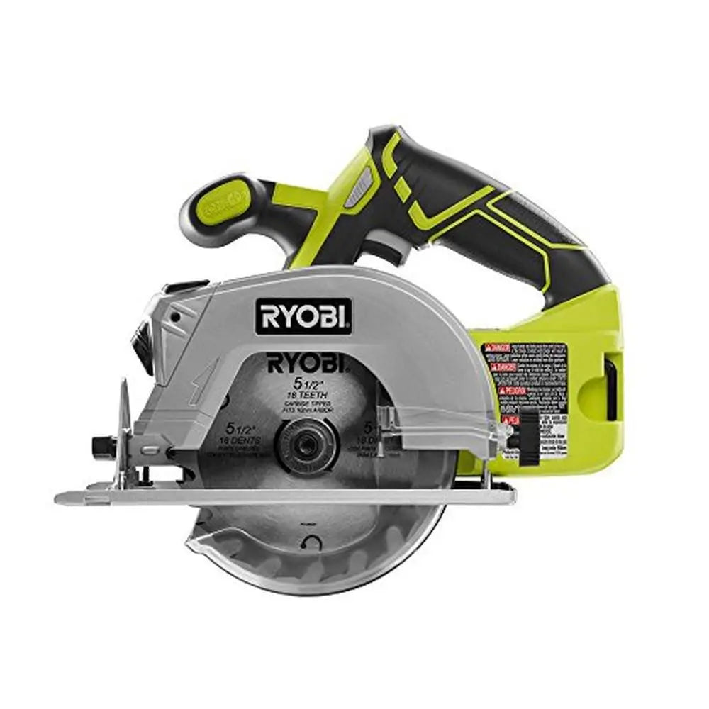 18V Lithium-Ion 6-Tool Combo Kit with Fast Charger 2 Batteries Drill Circular Saw Impact Driver Reciprocating Saw Job Plus Base