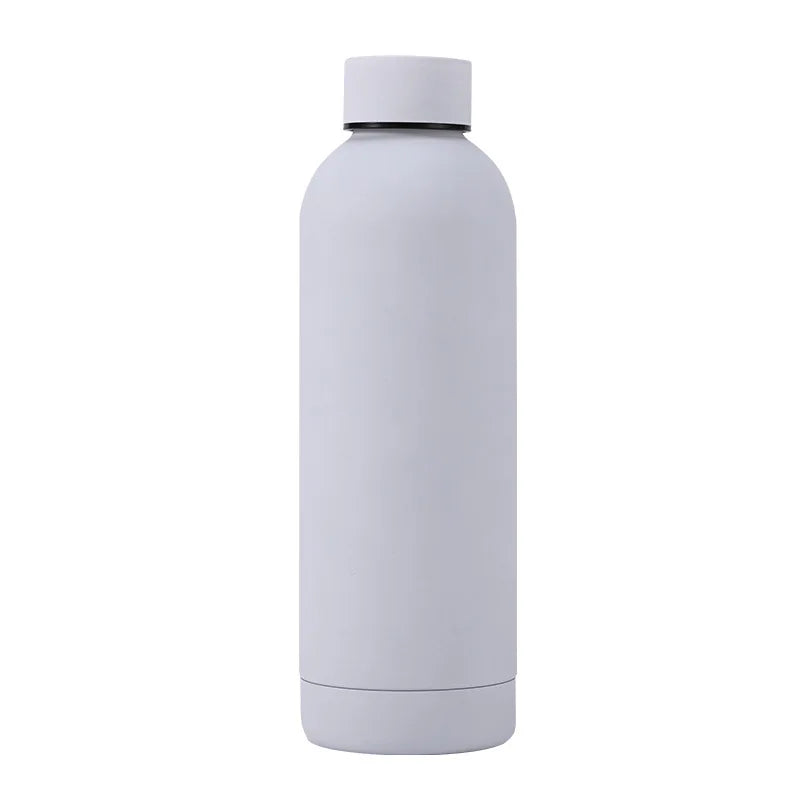 Double wall custom stainless steel cup insulated drink bottle tumbler 500ml thermos water bottle
