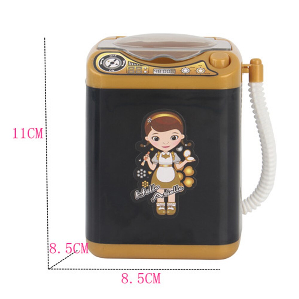 Makeup Sponge Cleaning Machine Mini Washing Machine with Dryer Make Up Powder Puff Electric Washer Women Children Kids Gifts