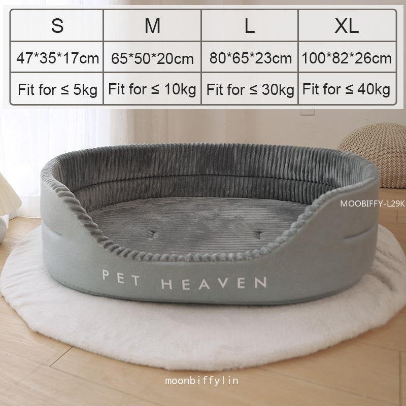 Double Sided Dog Bed Big Size Extra Large Dogs House Sofa Kennel Soft Fleece Pet Dog Cat Warm Bed S-L pet accessories