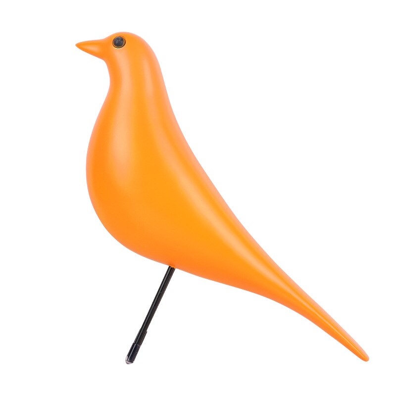 ERMAKOVA The Mid Century Bird Figurine House Bird Animal Statue Dove of Peace European Mascot Home Bar Coffee Decor