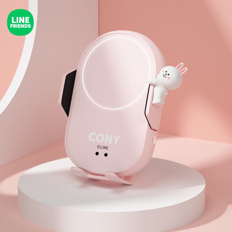 Sanrio Car Phone Holder Hello Kittys Accessories Kawaii Anime Car Wireless Charger Navigation Support Bracket Toys Girls Gift