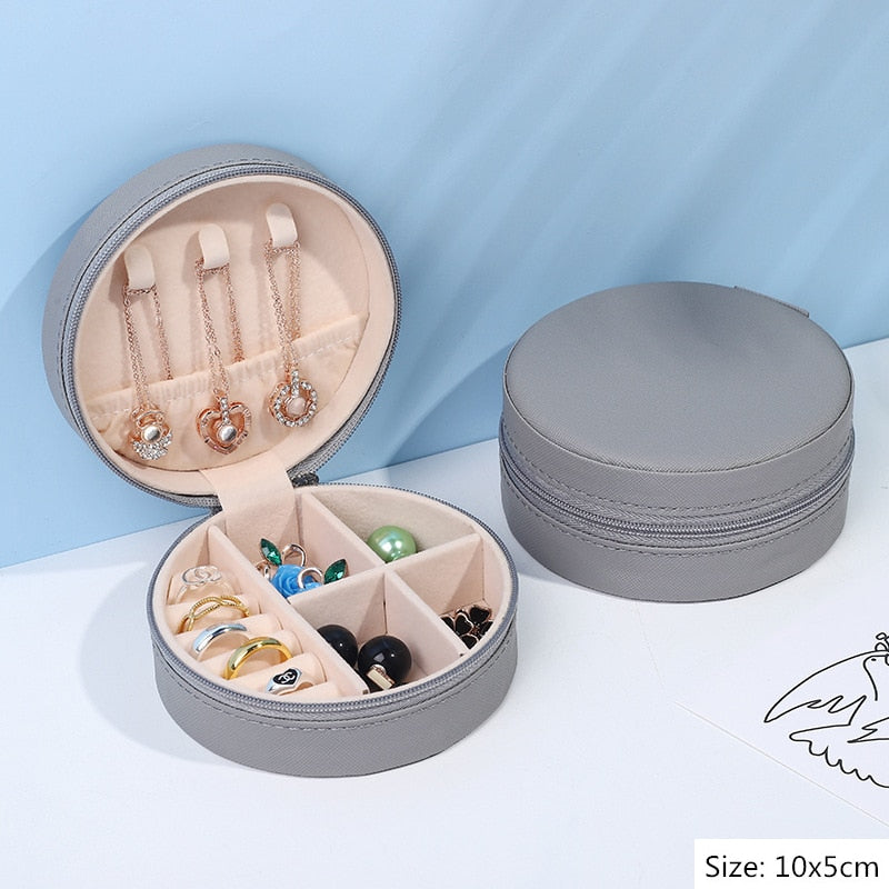 Caja organizadora de joyería para mujer, estuche de almacenamiento de maquillaje, joyería a granel, regalos para invitados de boda, suministros de accesorios para mamá, venta al por mayor
