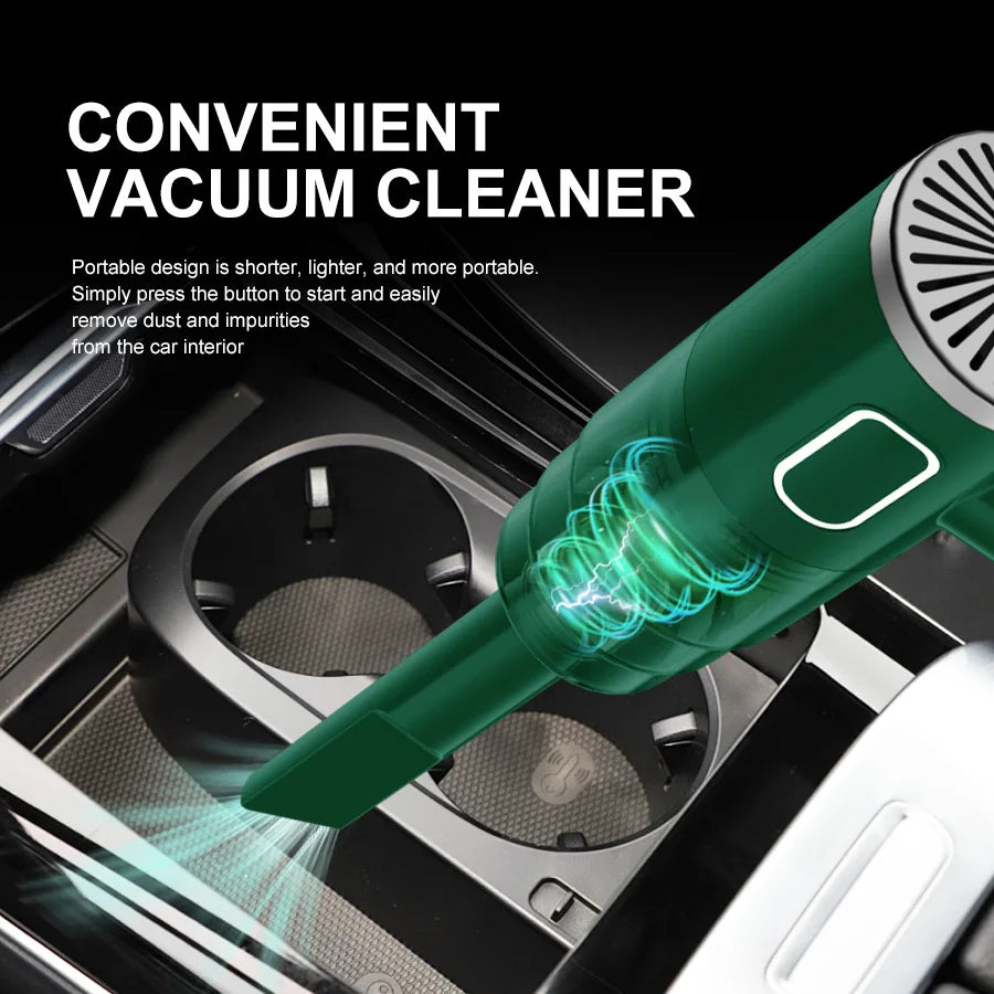 BELIBUY Car Vacuum Cleaner Portable Powerful Wireless Vacuum Cleaner Home Carpet Cleaner Home Appliance Mini Cleaning Machine