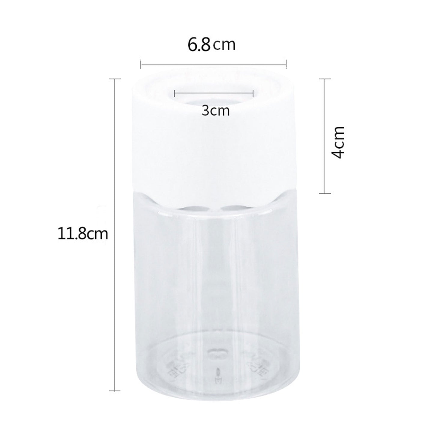 Transparent Flower Pot Water Planting Plant Pot Container Plastic Hydroponic Flowerpot Tabletop Plants Bonsai Home Decoration