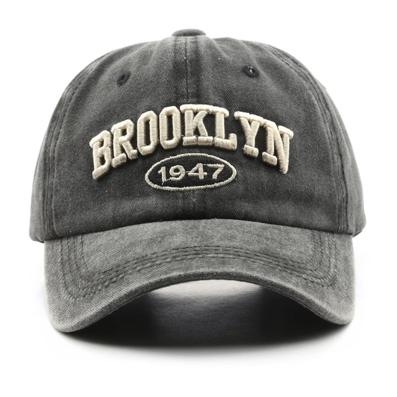 SLECKTON Retro Baseball Cap for Women and Men Washed Cotton Dad Embroidered Hat Casual Snapback Hat Summer Sun Cap Unisex Gorras