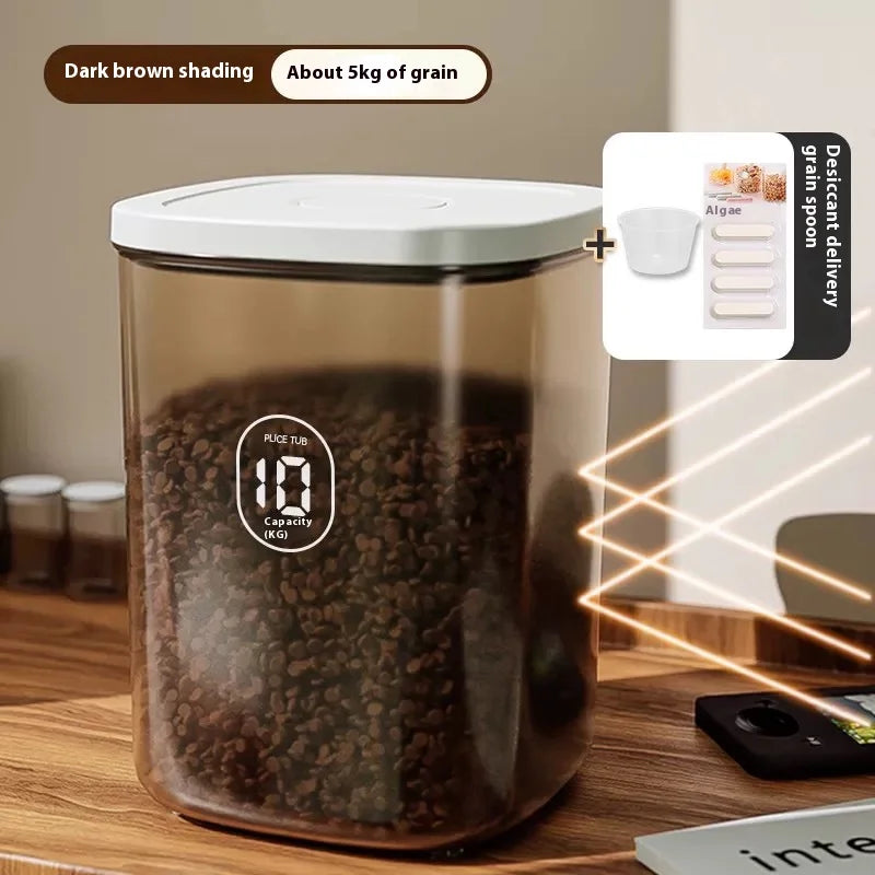 Cat Food Storage Bucket, Sealed Container, Moisture-Proof Vacuum, Pet Dog Food, Cat Food Storage Bucket, Box, Storage Container