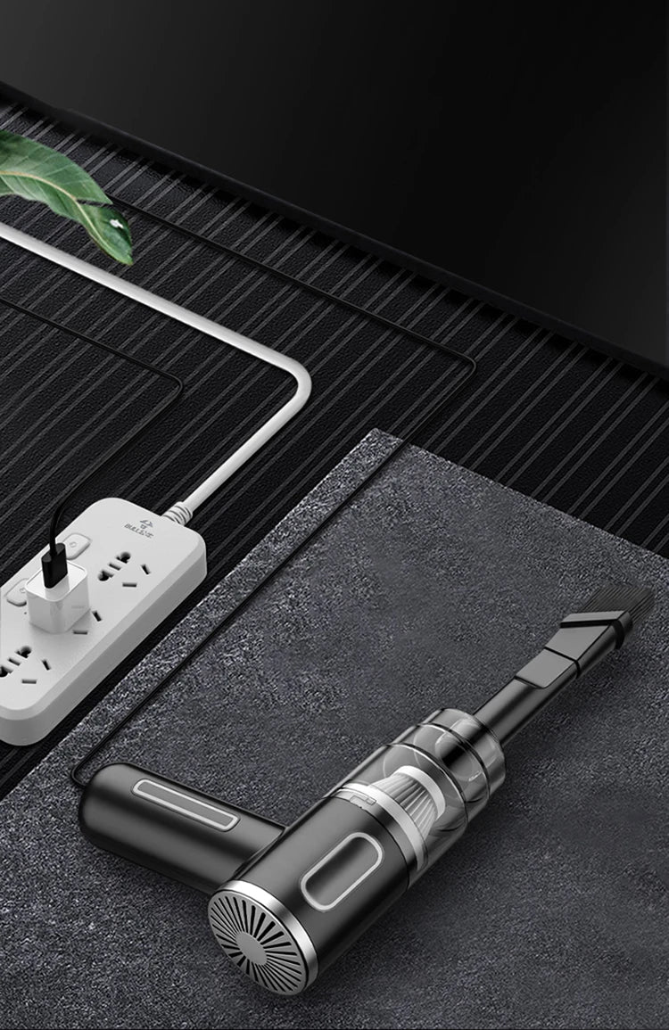BELIBUY Car Vacuum Cleaner Portable Powerful Wireless Vacuum Cleaner Home Carpet Cleaner Home Appliance Mini Cleaning Machine