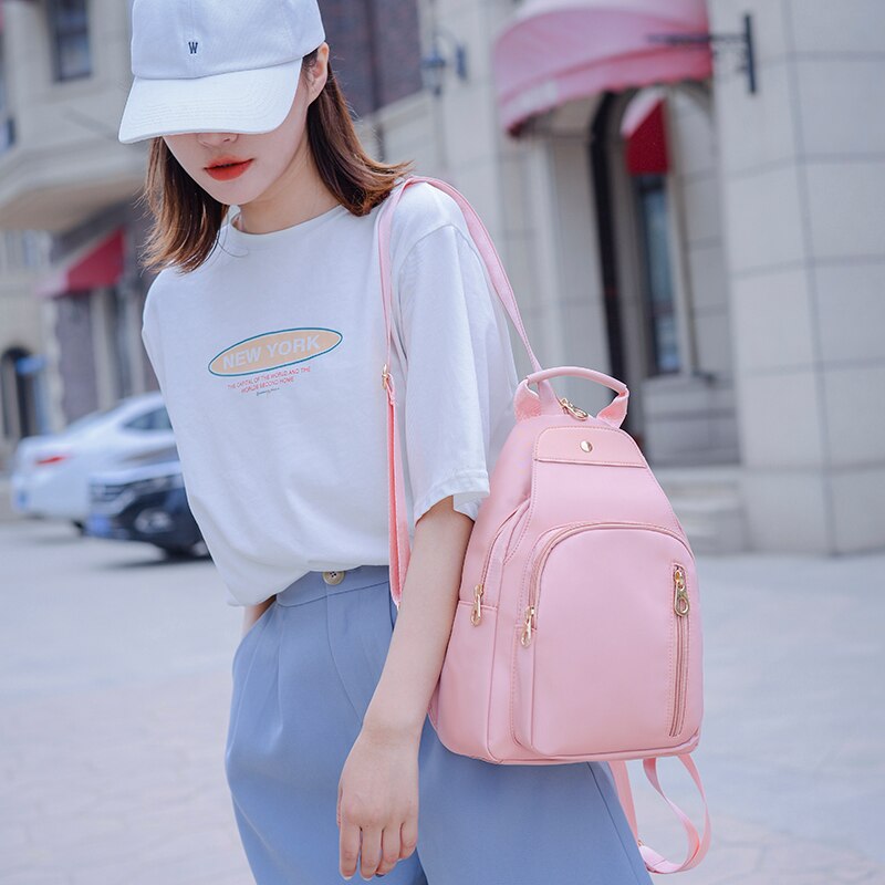 Fashion Ladies Small Backpack Women Oxford Waterproof Mini Backpack Women Backpack Small Backpacks For Girls Teenagers