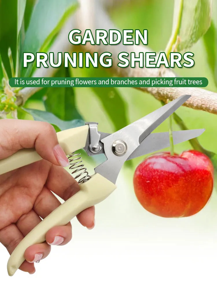 Pruner Shears Hand Tools Bonsai For Gardening Stainless Steel Pruning Shear Scissor For Flowers Branches Grass