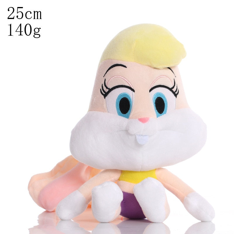 Disney Warner Cartoon Bugs Duffy Duck Tweety Cyclone Dog and Bunny Rabbit Plush Toy Figure Stuffed Doll Toys Children's Gifts
