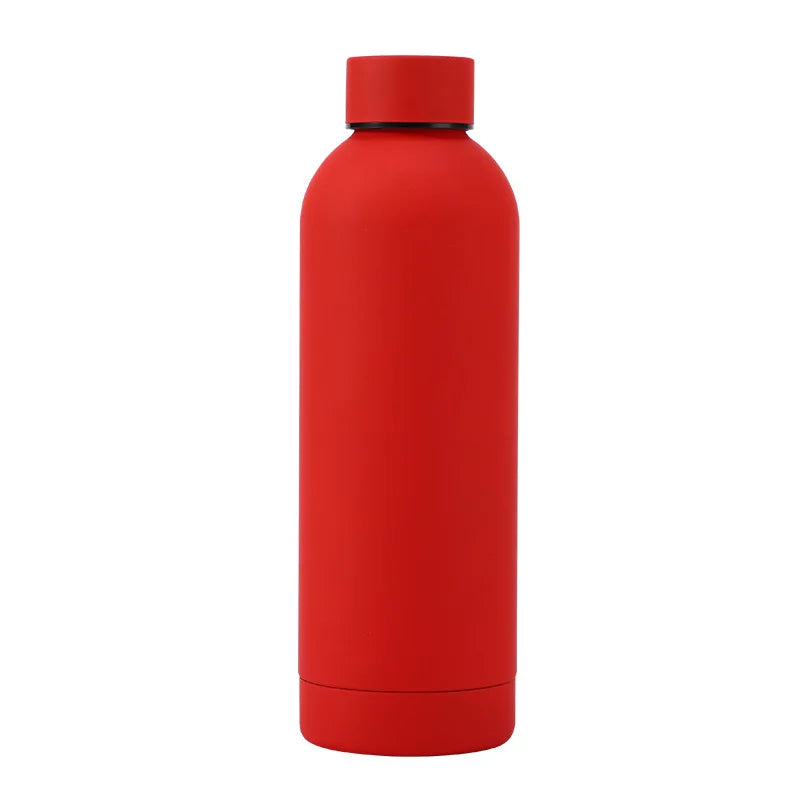 Double wall custom stainless steel cup insulated drink bottle tumbler 500ml thermos water bottle