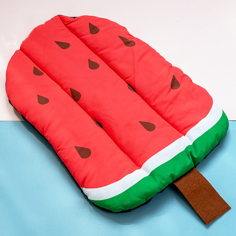Dog Mat Cooling Summer Pad Mat Dogs Cat Blanket Sofa Breathable Cold Pet Dog Bed Summer Washable Small Medium Large Dogs Ice Pad